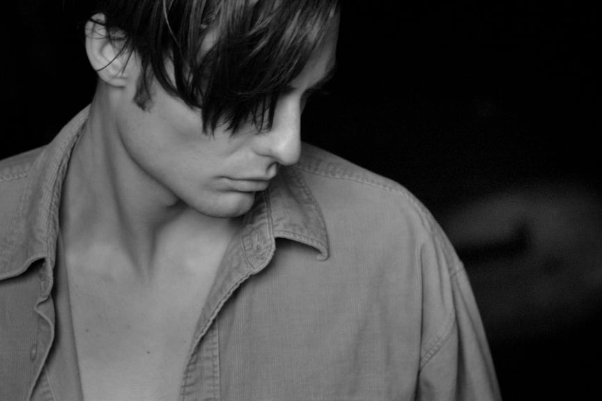 Grayscale Photo Of Man Wearing Collared Shirt